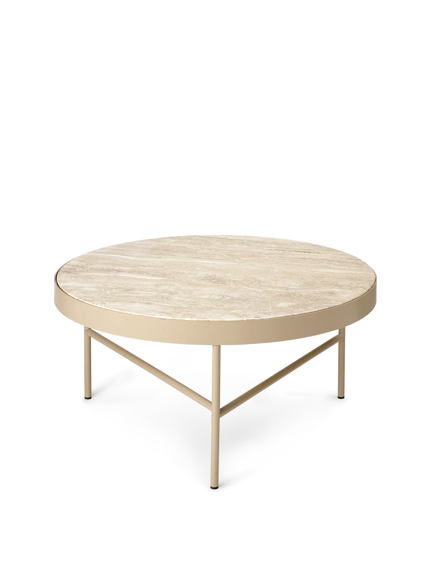Table basse en travertin