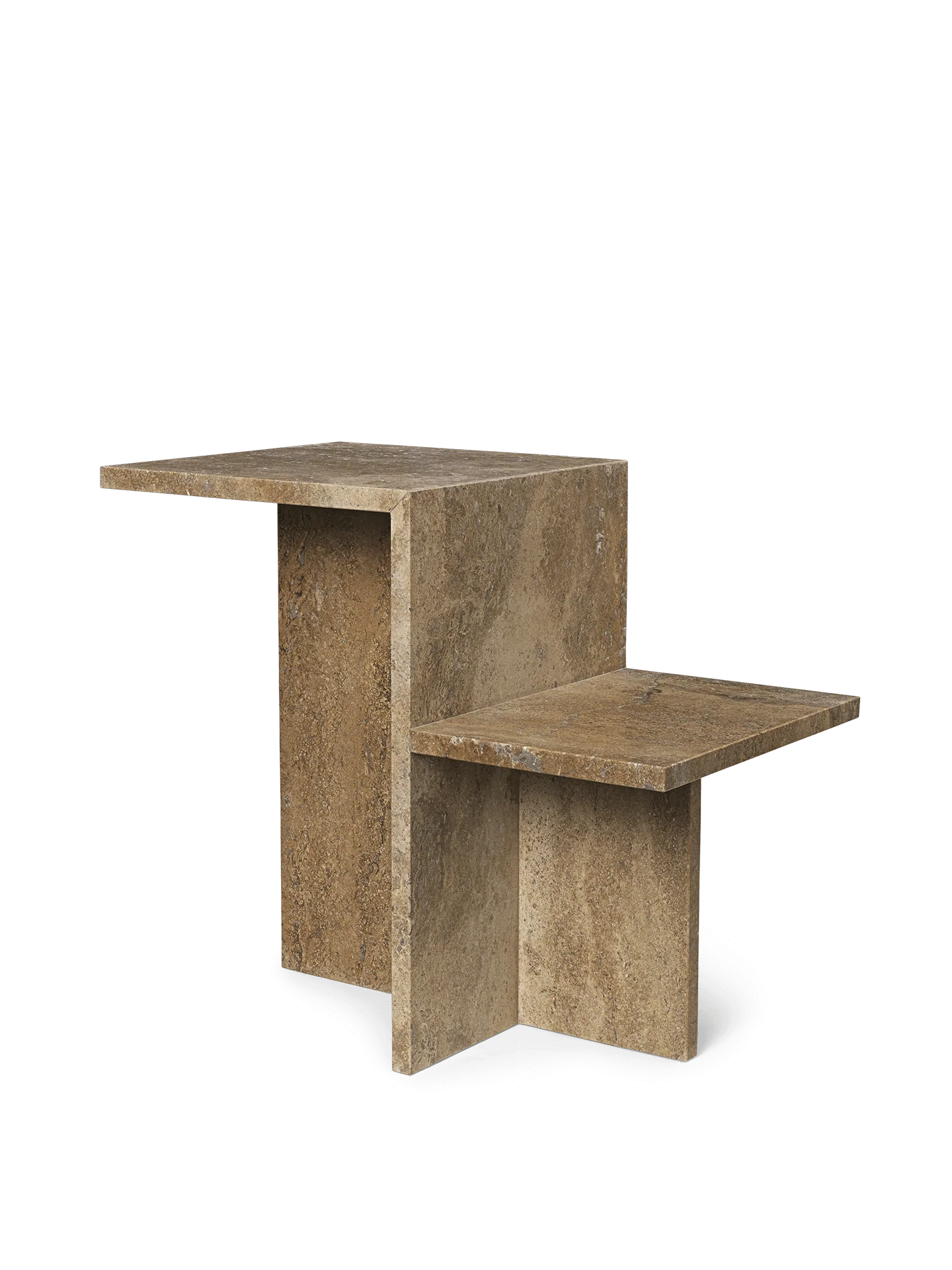 Table basse en travertin